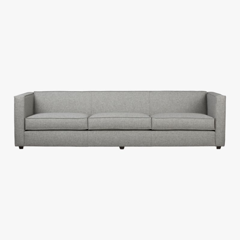 Club 101" Grey Fabric 3-Seater Sofa - image 3 of 7