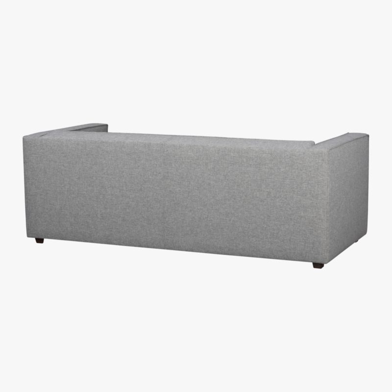 Club 74" Grey Fabric 2-Seater Sofa - image 6 of 7