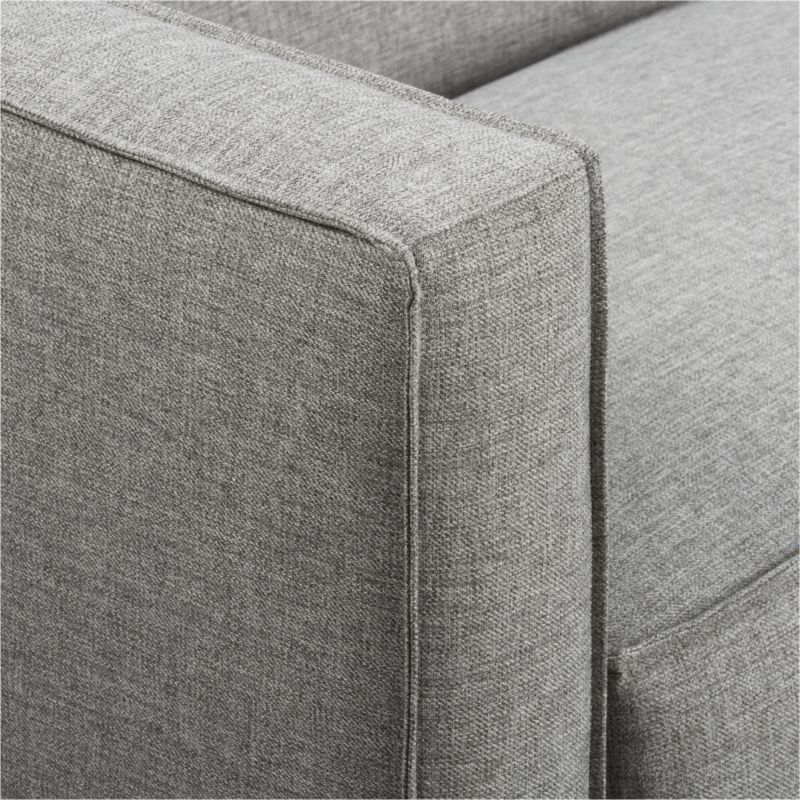 Club 101" Grey Fabric 3-Seater Sofa - image 4 of 7