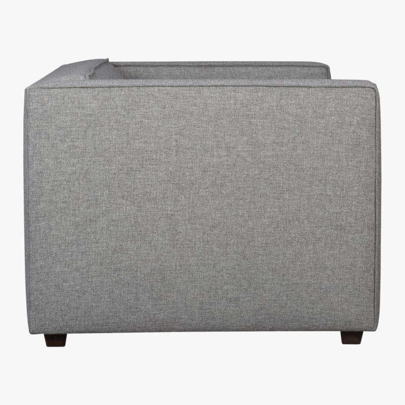 Club 74" Grey Fabric 2-Seater Sofa - image 4 of 7