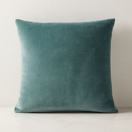 Cobra Green Pillow with Down Alternative Insert 20"x20" - The White Lotus