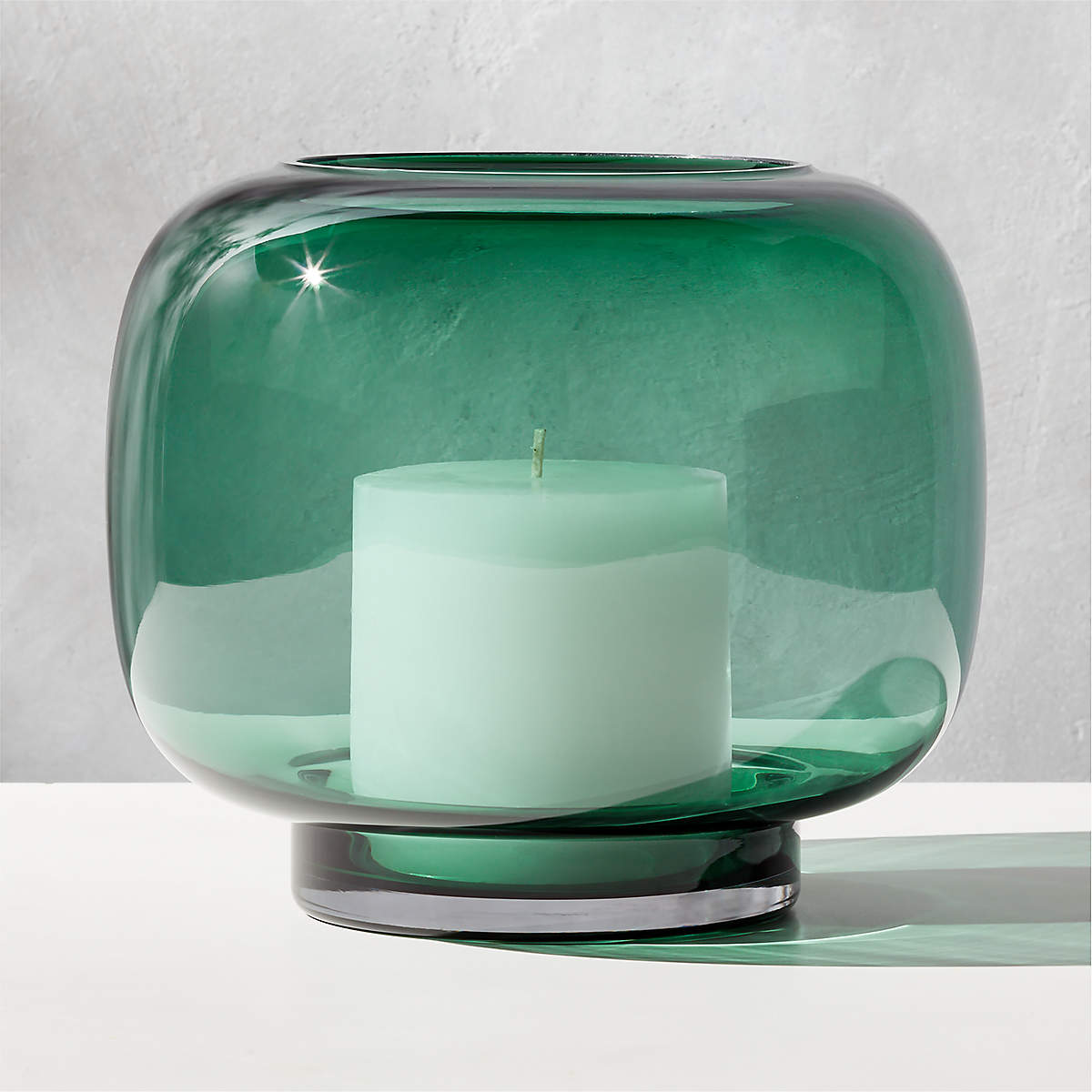 Large hurricane candle holders