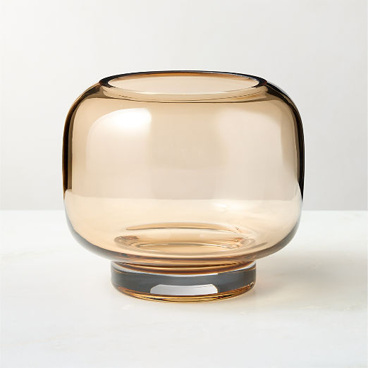 Coco Round Champagne Glass Hurricane Candle Holders