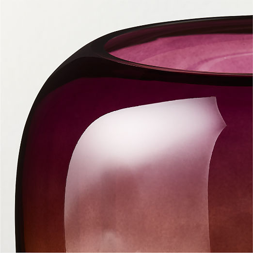 Coco Two-Toned Glass Hurricane Candle Holder Small