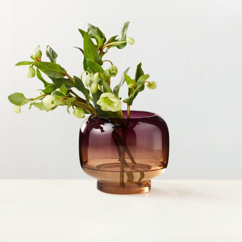 Coco Two-Toned Glass Hurricane Candle Holder Small - image 3 of 13