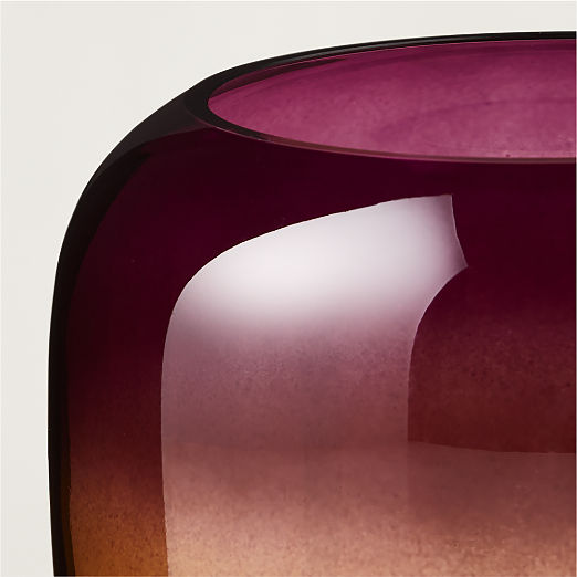 Coco Two-Toned Glass Hurricane Candle Holders