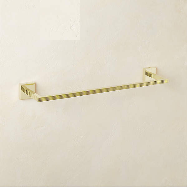 cb2 towel bar