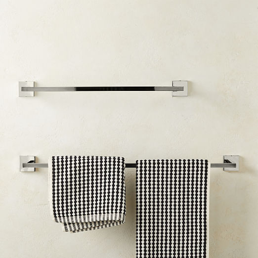 Cody Polished Nickel Towel Bar 24"