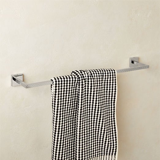 Cody Polished Nickel Towel Bar 24"