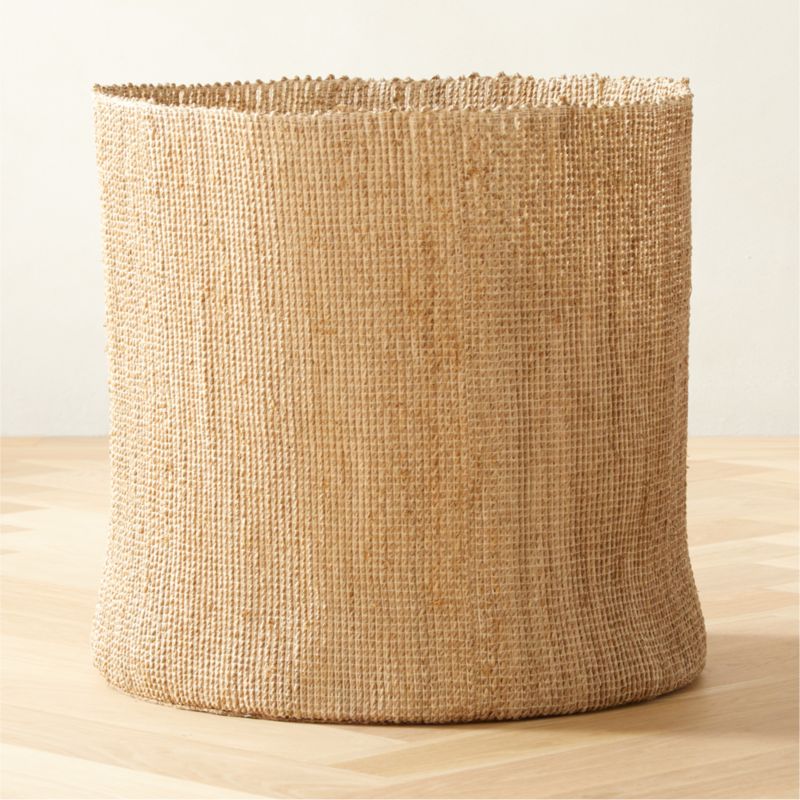 View Cohen Handwoven Seagrass Storage Basket details