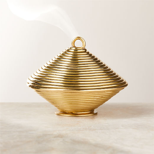 Coil Brass Incense Holder