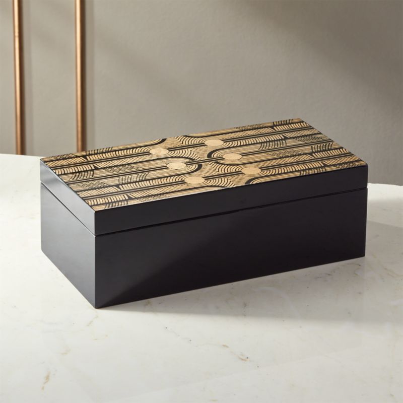 modern jewelry boxes CB2