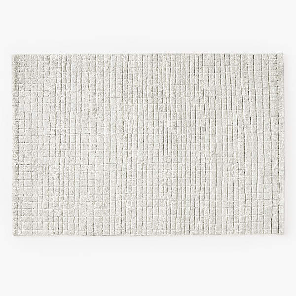 Byron Merino Wool Handwoven Ivory Area Rug 6'x9' + Reviews