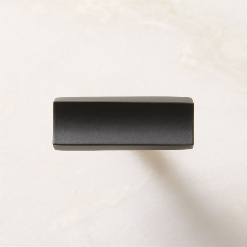 Viewing product image Colton Angled Black Knob - image 1 of 5