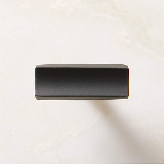 Colton Angled Black Knob