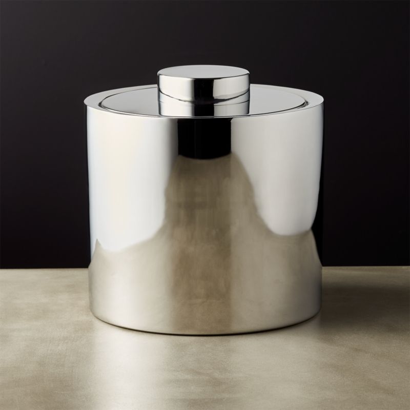 View Column Stainless Steel Ice Bucket with Lid details