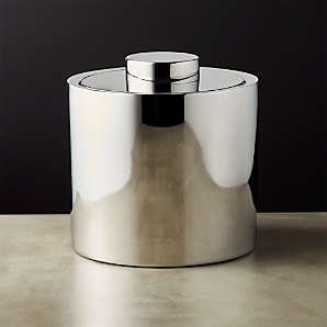 small ice buckets stainless steel