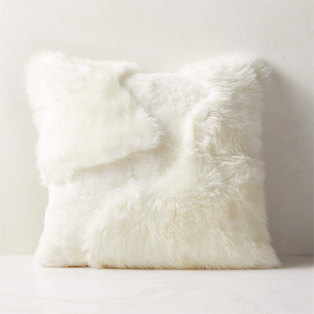 cb2 lumbar pillow