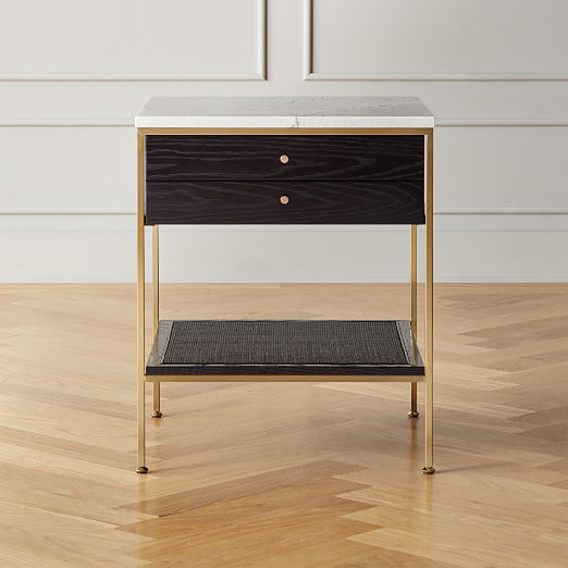 Black Nightstands CB2