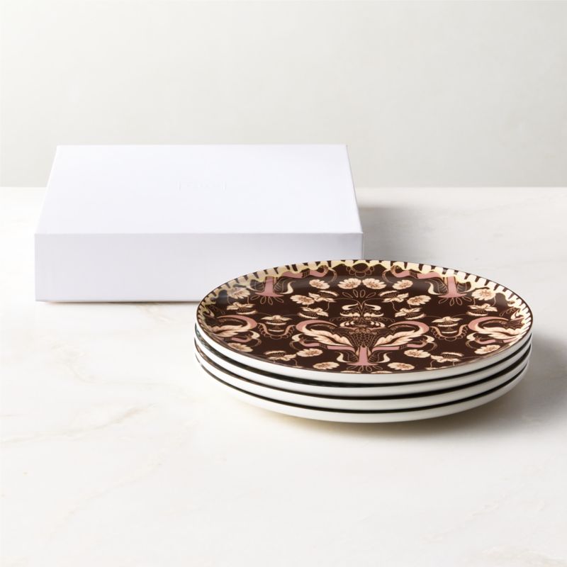 Contact Alvina Appetizer Plates Set of 4 - image 4 of 5