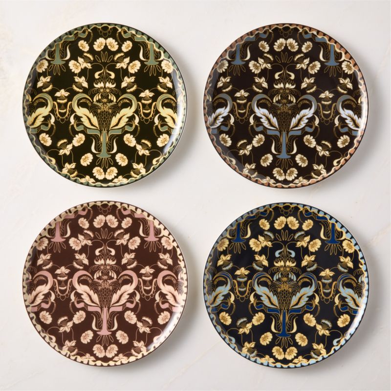 Contact Alvina Appetizer Plates Set of 4 - image 3 of 5