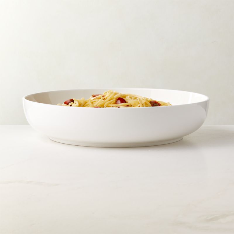 View Contact White Ceramic Serving Bowl Large details