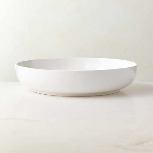 Contact White Serving Bowl Large