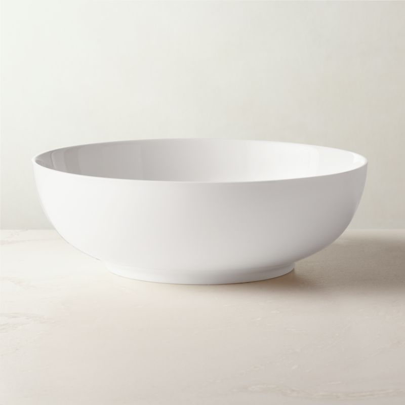 Viewing product image Contact White Serving Bowl - image 1 of 4