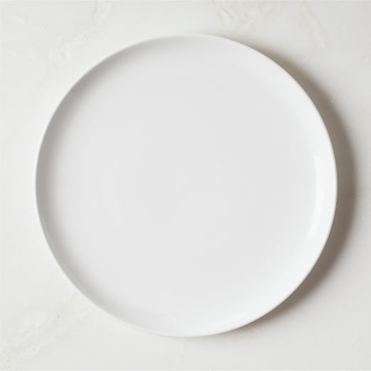 Contact White Dinner Plate