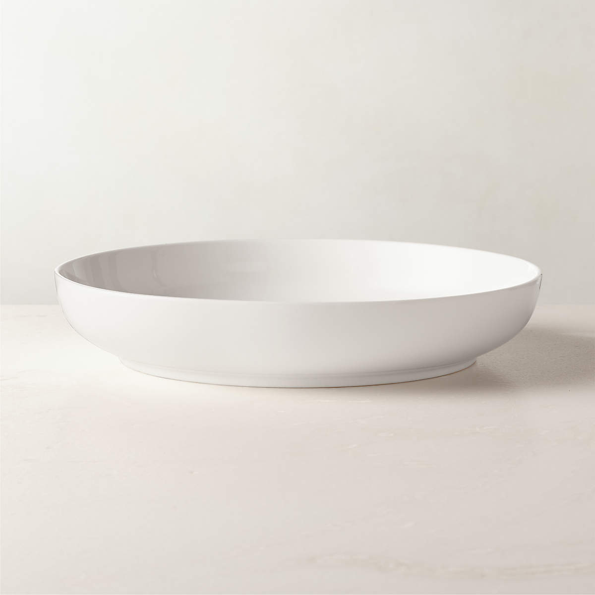Contact Modern White Pasta Bowl + Reviews CB2 Canada