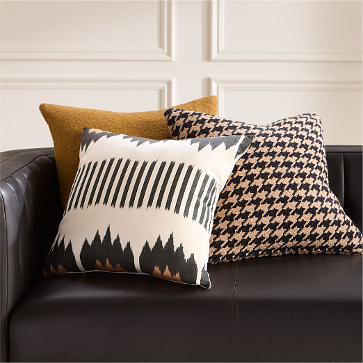 Pattern Play Throw Pillow Set with Down Alternative Inserts