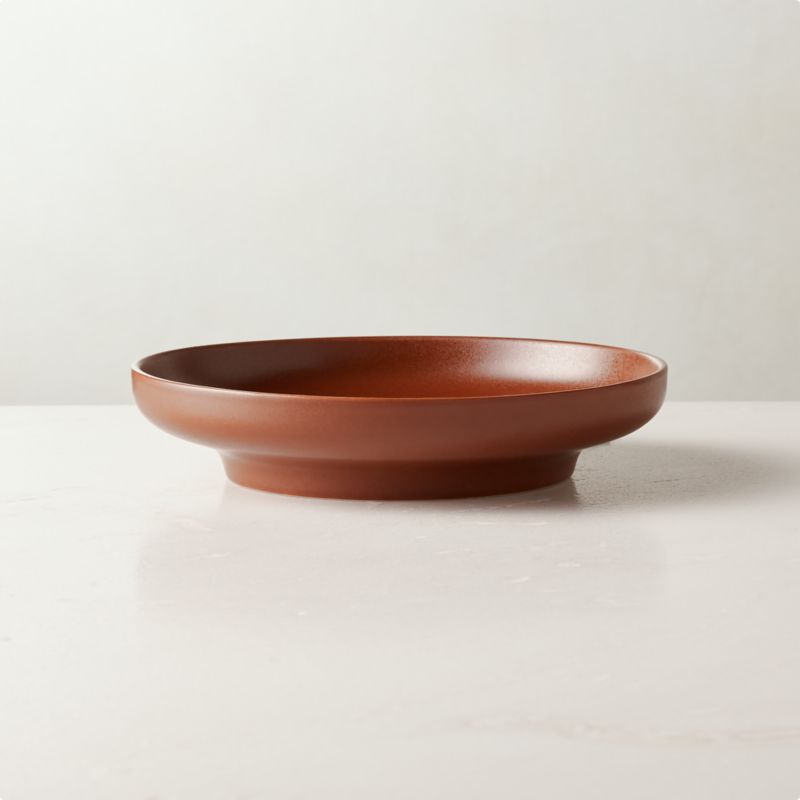 View Contempri Cognac Brown Pasta Bowl details