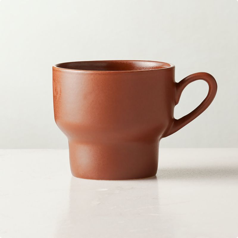 View Contempri Cognac Brown Coffee Mug details