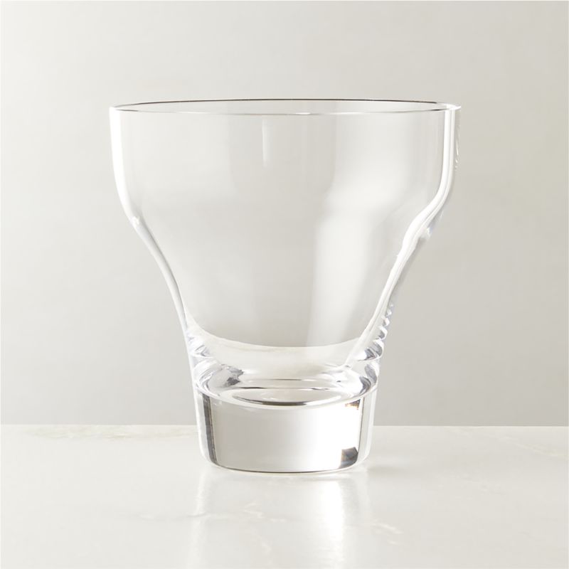 View Contempri Clear Double Old-Fashioned Glass by Paul McCobb details