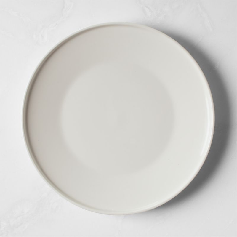 View Contempri White Dinner Plate by Paul McCobb details