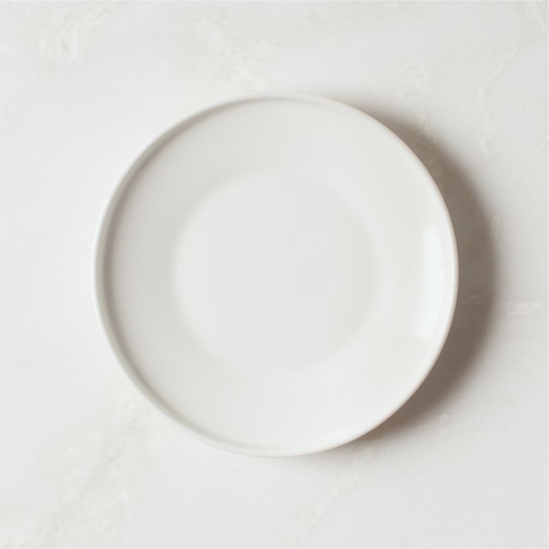 View Contempri White Salad Plate by Paul McCobb details