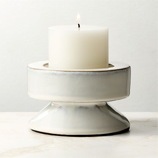 Warm White Pillar Candles