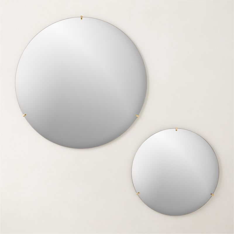 Round Convex Spiegel, Rot Kunststoff-Weitwinkelobjektiv for die