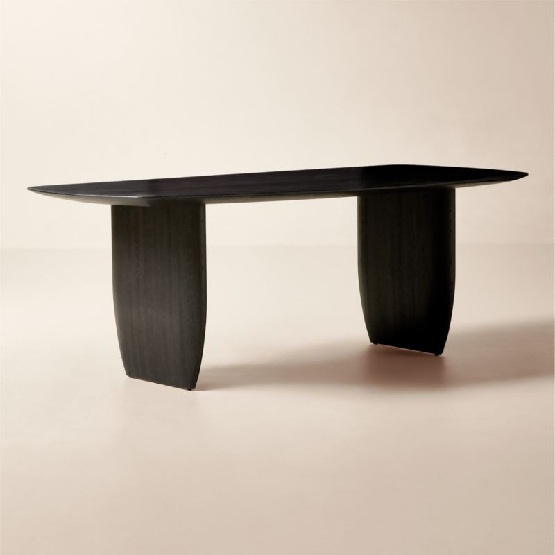 Convivio 84" Dark Oak Dining Table by Goop - image 1 of 6
