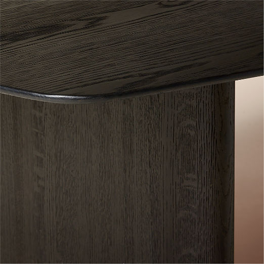 Convivio 84" Dark Oak Dining Table by Goop