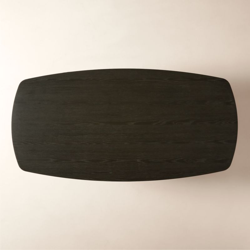 Convivio 84" Dark Oak Dining Table by Goop - image 4 of 6