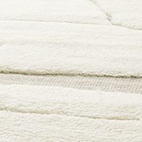 Warm White with Taupe