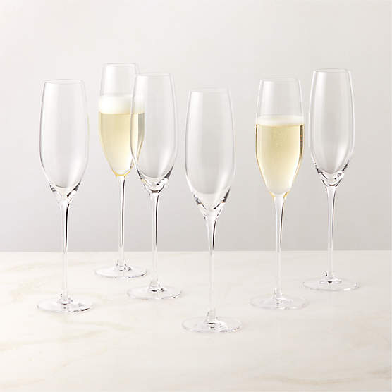 Coppia Champagne Flutes Set of 6