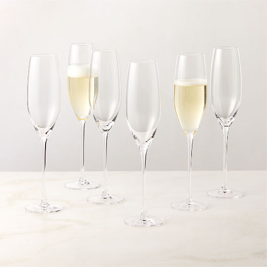 Coppia Champagne Flutes Set of 6