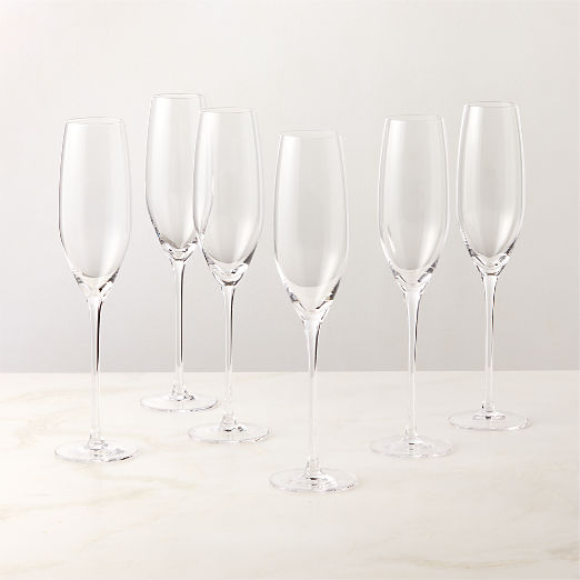 Coppia Champagne Flutes Set of 6