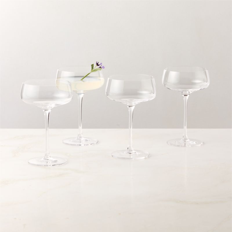 Coppia Coupe Glasses Set of 4 - image 0 of 3