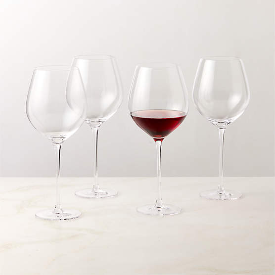 Coppia Red Wine Glasses Set of 4