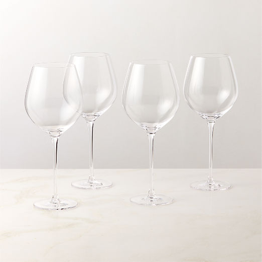 Coppia Red Wine Glasses Set of 4