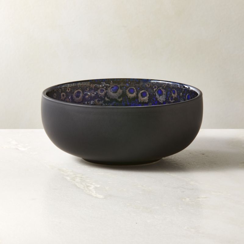 Viewing product image Cordelia Cobalt Blue Soup Bowl - image 1 of 4