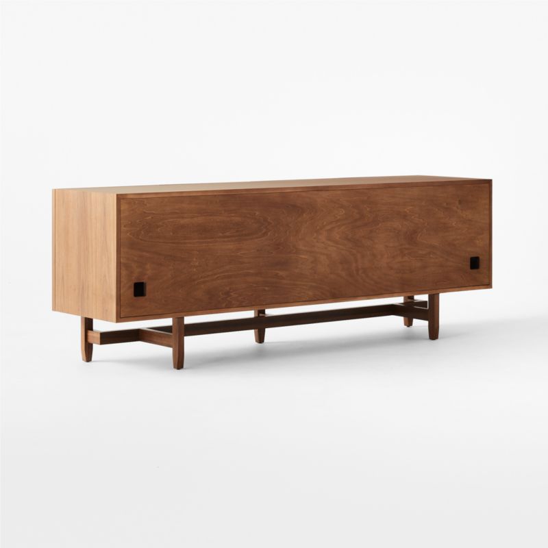 Coronado 77" Walnut Wood Credenza by Lawson-Fenning - image 6 of 9